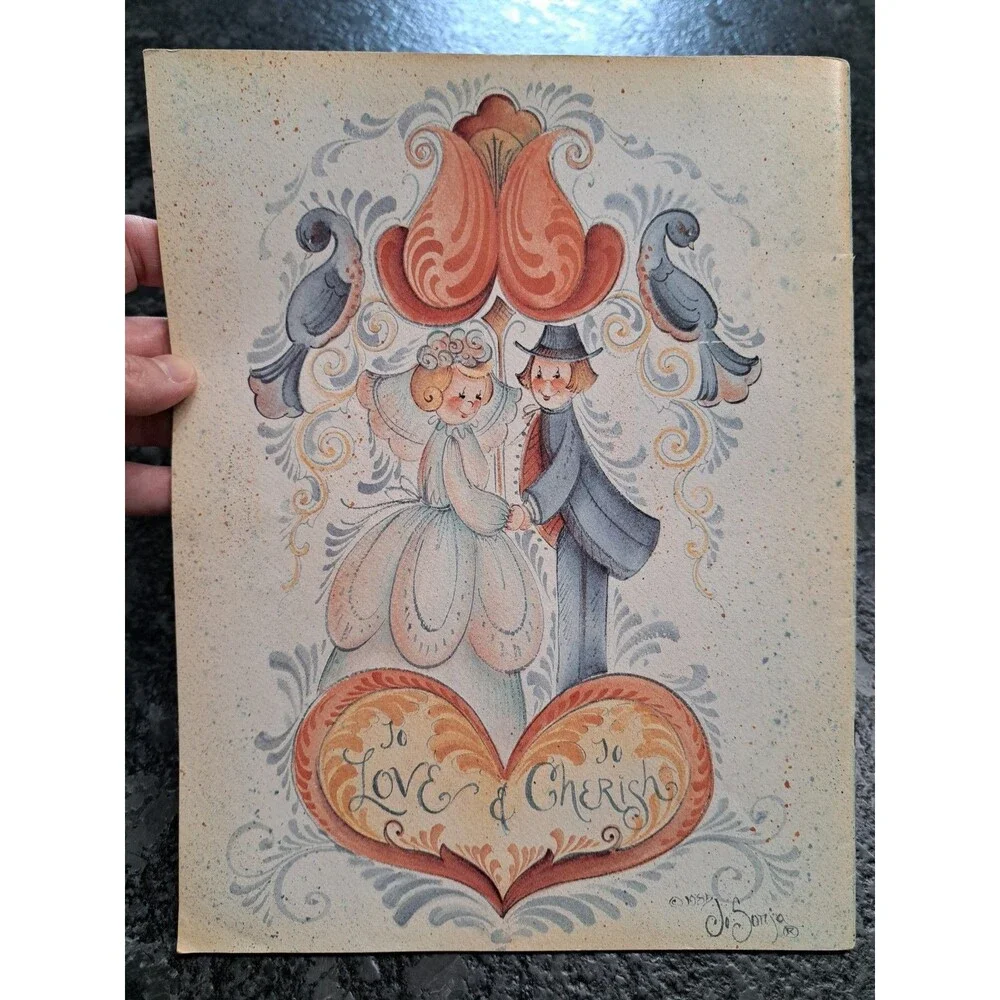 Huggaboom Hearts by Jo Sonja Vintage 1985 Tole Decorative Painting Book